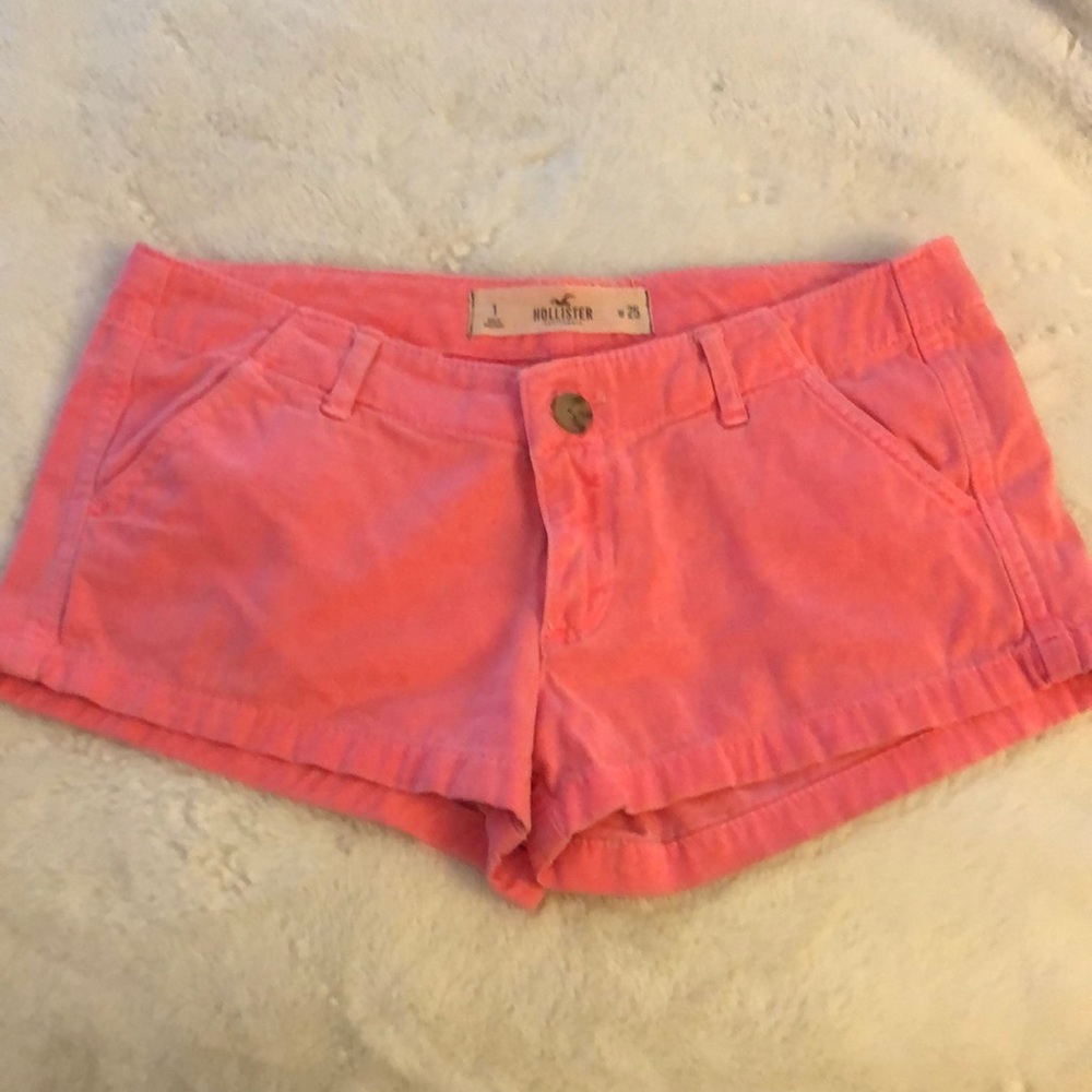 NWOT Hollister size 1 pink shorts